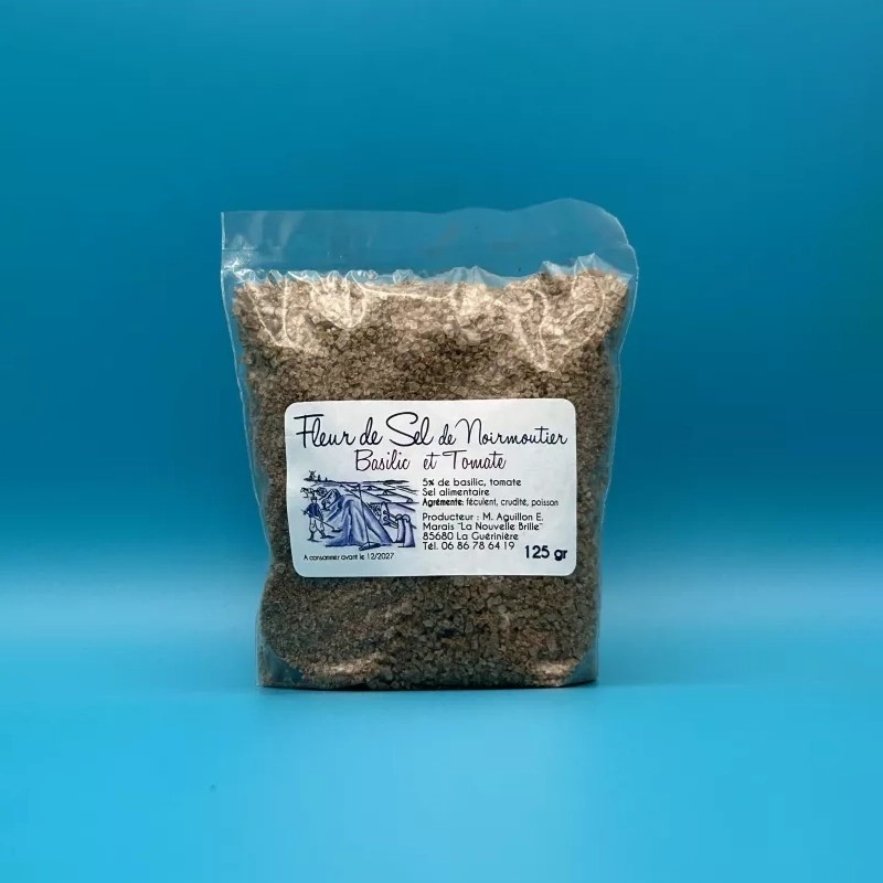 Fleur de Sel Tomate Basilic