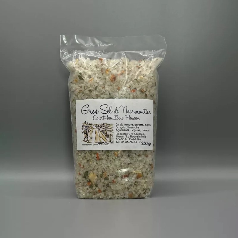Gros Sel Marin Court Bouillon Poisson