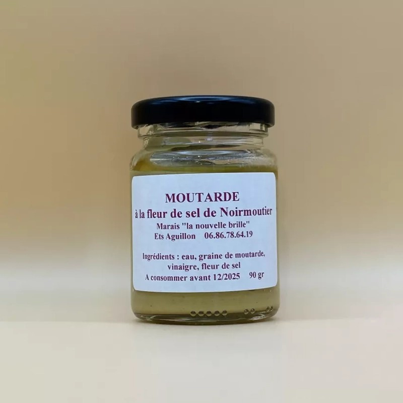 Moutarde à la Fleur de Sel de Noirmoutier